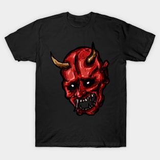 Kabuki Mask 1 (RED) T-Shirt